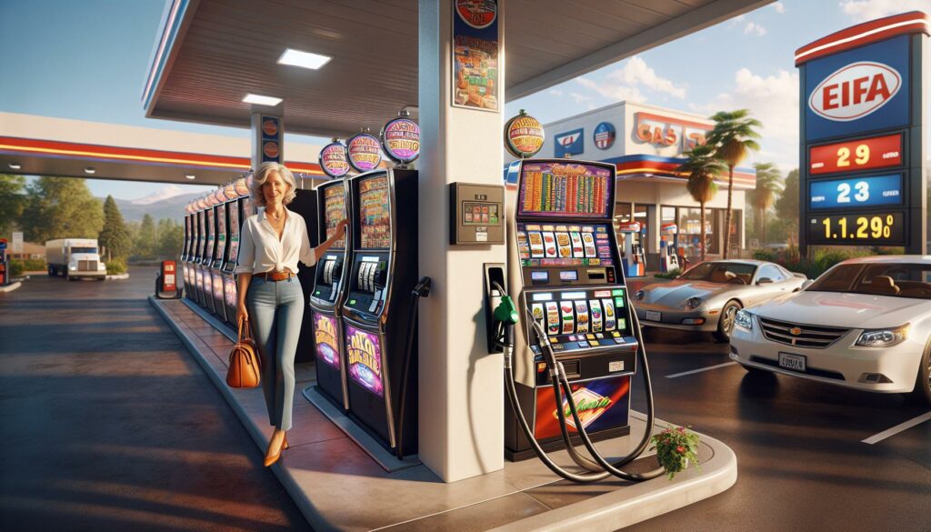 gas stations with slot machines